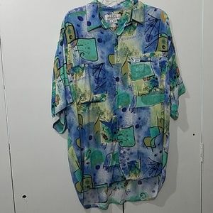 Rare Vintage Guess Shirt P12